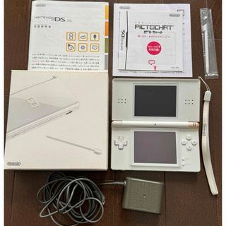 ニンテンドーDS(ニンテンドーDS)のNintendo DS ニンテンド-DS LITE クリスタルホワイト 本体(携帯用ゲーム機本体)