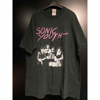 90'S当時物 SONIC YOUTH Tシャツ ヴィンテージ USA製　XL(Tシャツ/カットソー(半袖/袖なし))