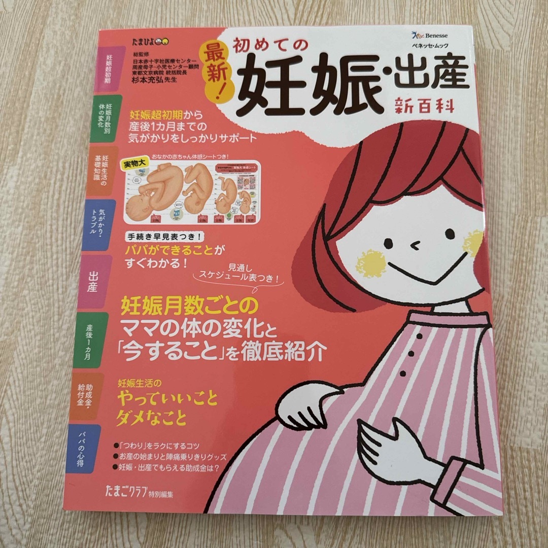 最新！初めての妊娠・出産新百科 エンタメ/ホビーの雑誌(結婚/出産/子育て)の商品写真