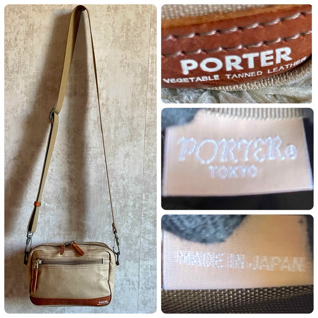 PORTER(ポーター)の極希少 ポーター フィールド ショルダーバッグ 3way ウエストポーチ メンズのバッグ(ショルダーバッグ)の商品写真