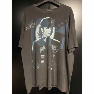 激レア90'S当時物 JANET JACKSON Tシャツ ヴィンテージ XL(Tシャツ/カットソー(半袖/袖なし))