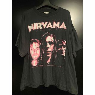 90'S NIRVANA Tシャツ ヴィンテージ サイズXL(Tシャツ/カットソー(半袖/袖なし))