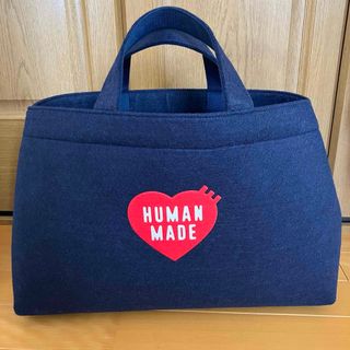 HUMAN MADE - HUMAN MADE FELT TOTE BAG SMALL NAVY トートの通販 by