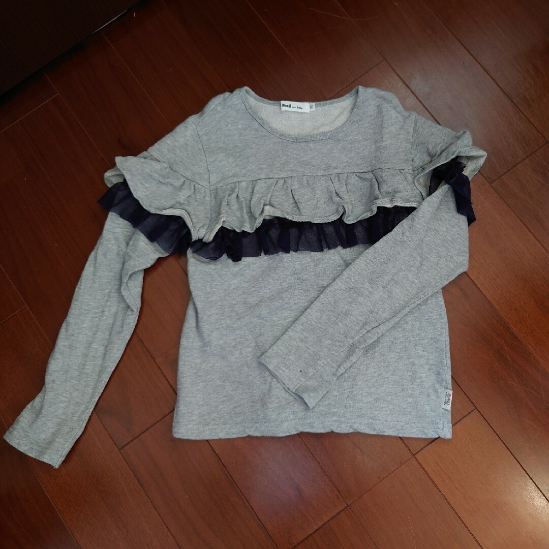 Noeil aime BeBe(ノイユエームべべ)のNoeil aime BeBe　カットソー　【140】 キッズ/ベビー/マタニティのキッズ服女の子用(90cm~)(Tシャツ/カットソー)の商品写真