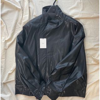 シュタイン(stein)のstein OVER SLEEVE FAKE LEATHER JACKET (レザージャケット)