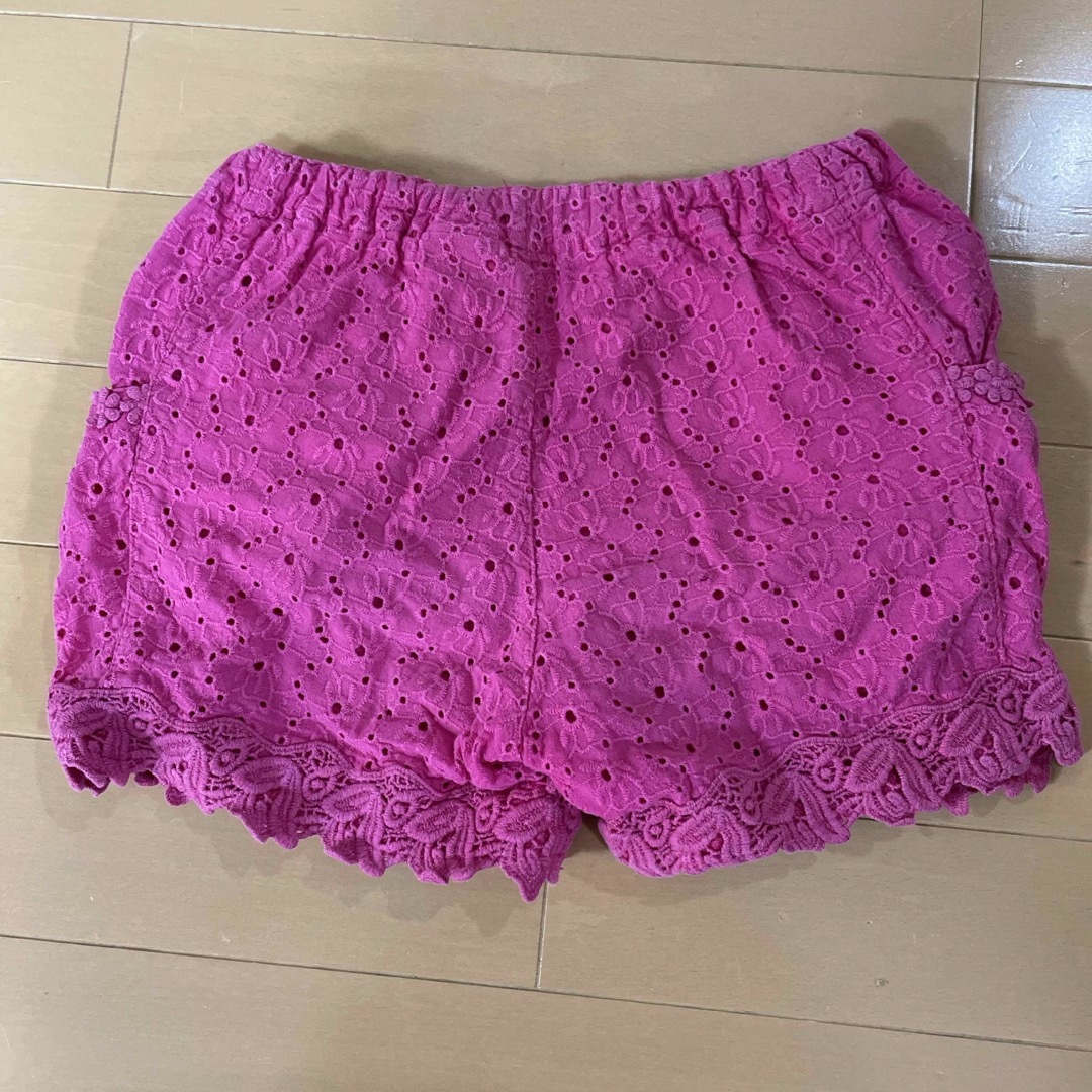 ANNA SUI mini(アナスイミニ)のANNA SUI ショートパンツ　130 キッズ/ベビー/マタニティのキッズ服女の子用(90cm~)(パンツ/スパッツ)の商品写真