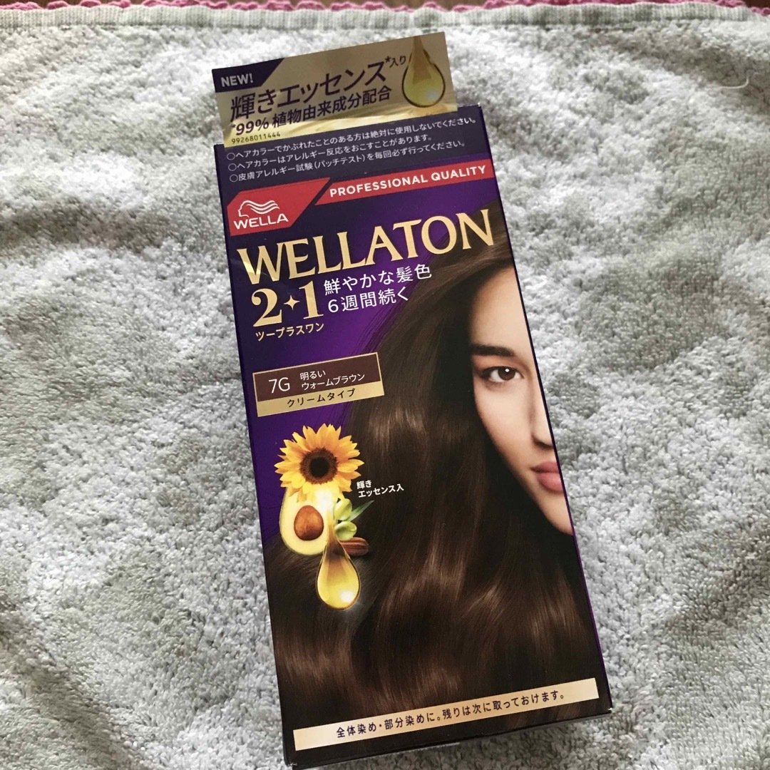 WELLA(ウエラ)のウエラトーン ツープラスワン M クリームヘアカラー 7G コスメ/美容のヘアケア/スタイリング(白髪染め)の商品写真