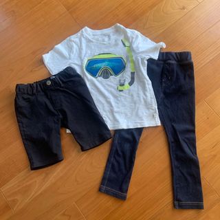 エフオーキッズ(F.O.KIDS)の男の子　Tシャツ　パンツ　100(パンツ/スパッツ)