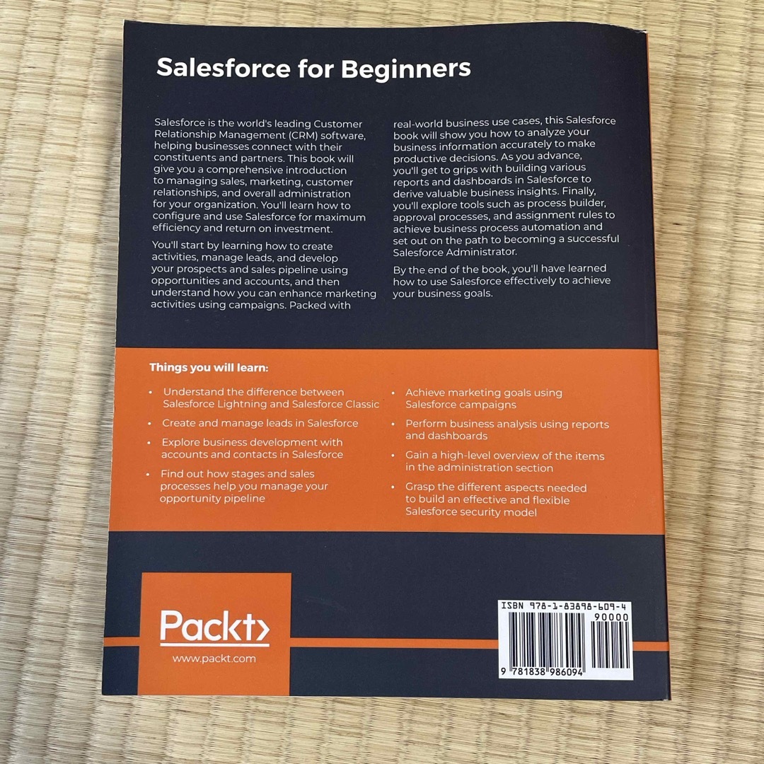  Salesforce for Beginners 英語版 エンタメ/ホビーの本(コンピュータ/IT)の商品写真