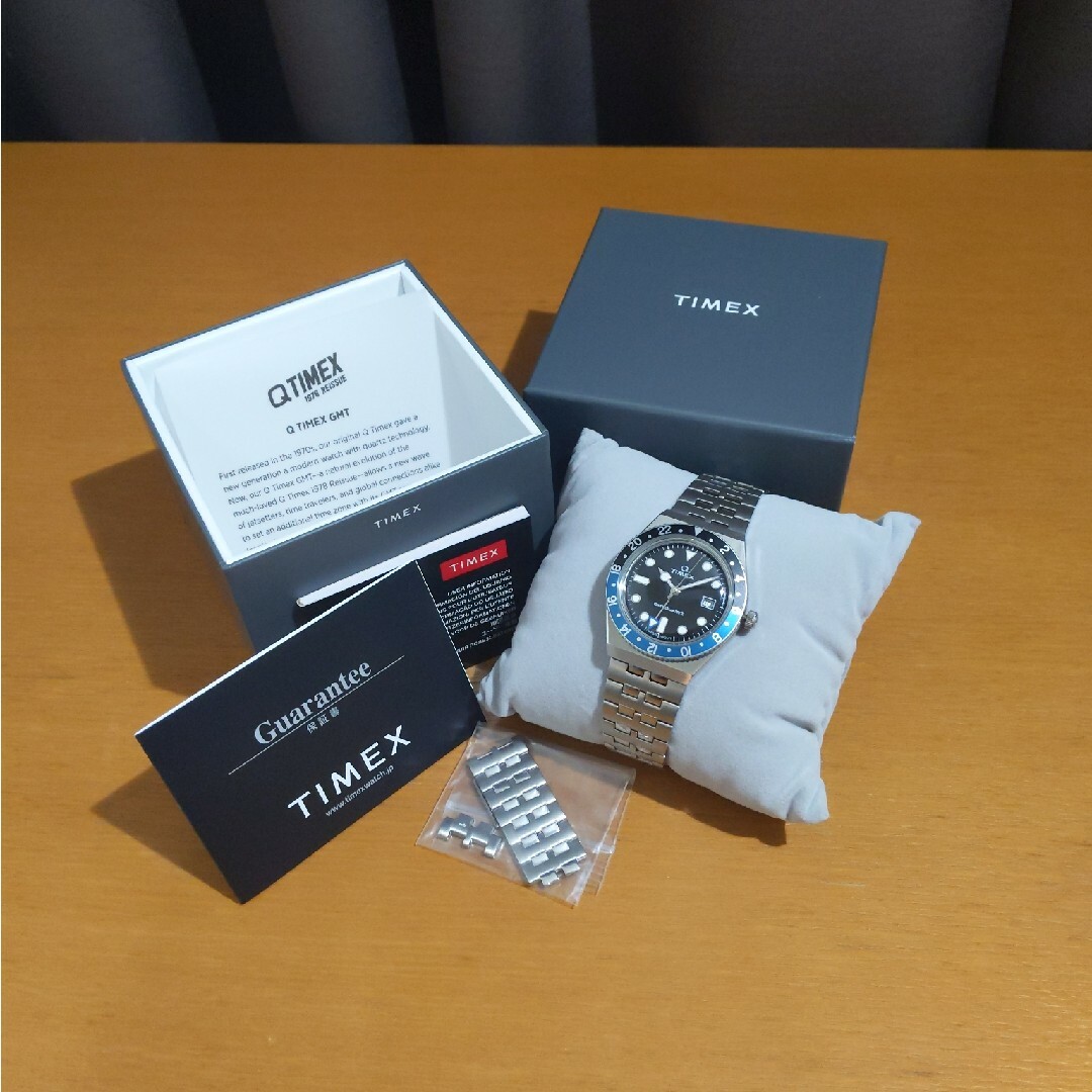 TIMEX(タイメックス)の【美品】TIMEX   「Q TIMEX GMT」(タイメックス) メンズの時計(腕時計(アナログ))の商品写真