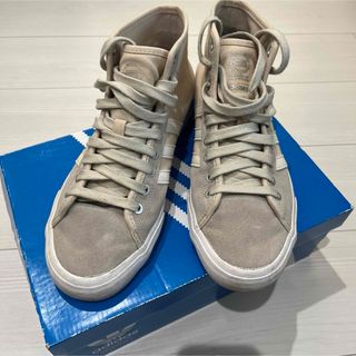 アディダス(adidas)のadidas MATCHCOURT HIGH RX/25.5cm/アイボリー(スニーカー)