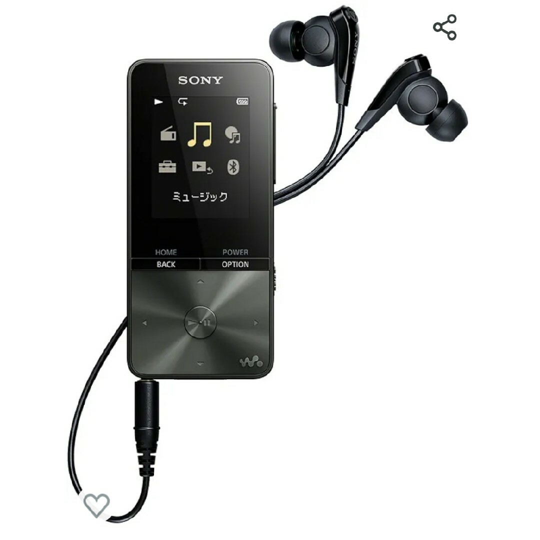 ソニー ウォークマン Sシリーズ 4GB NW-S313 : MP3プレーヤーオーディオ機器