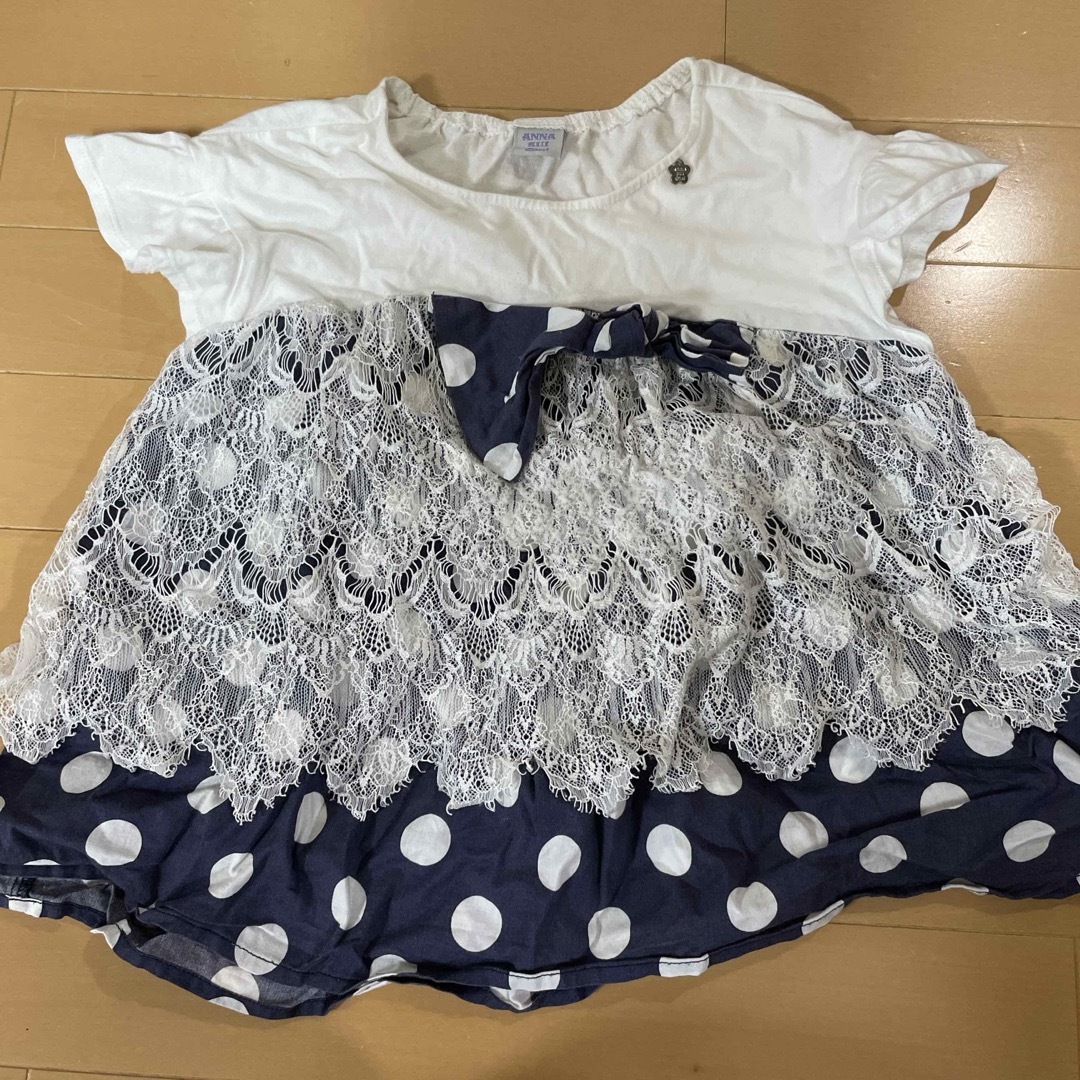 ANNA SUI mini(アナスイミニ)のANNA SUI トップス　130 キッズ/ベビー/マタニティのキッズ服女の子用(90cm~)(Tシャツ/カットソー)の商品写真