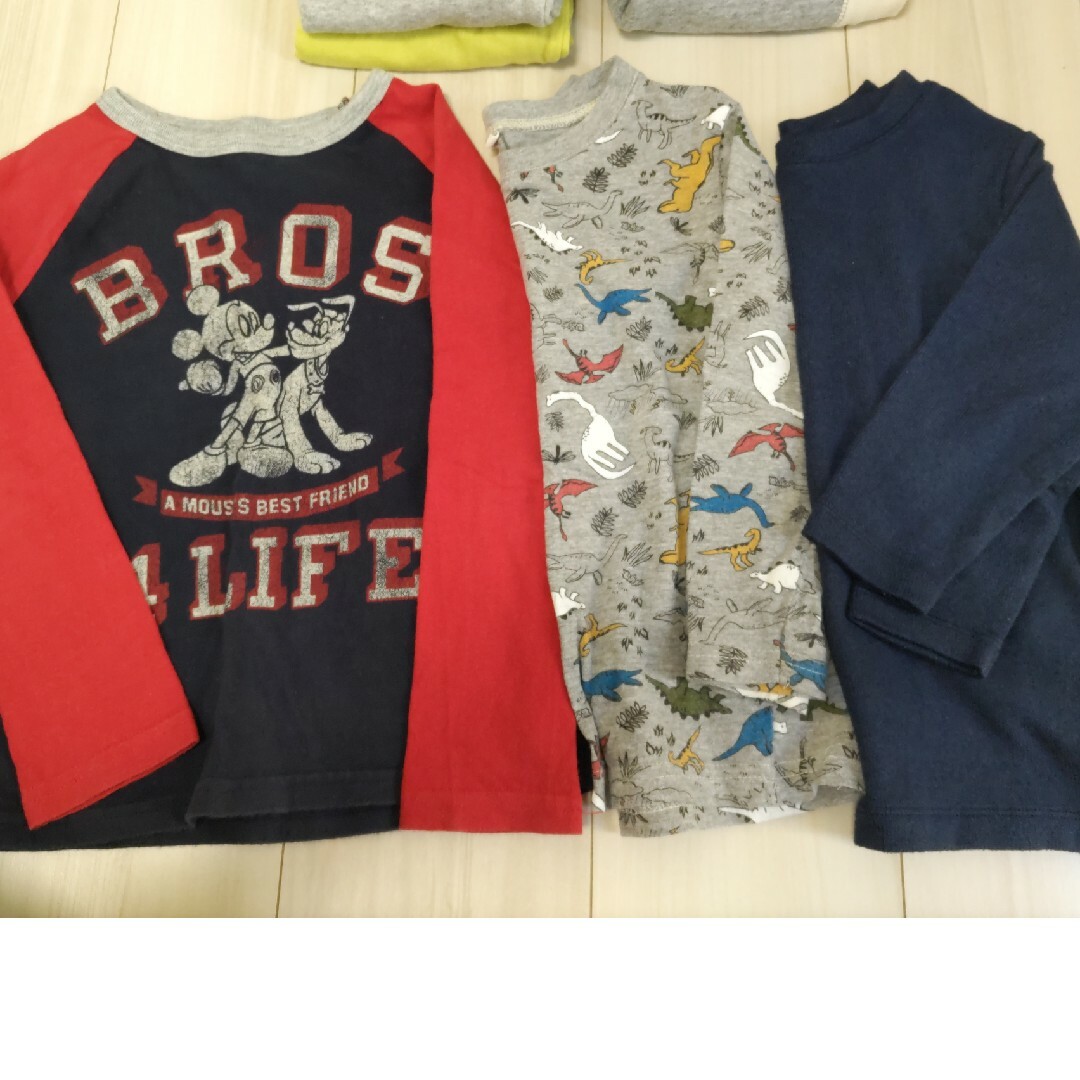 F.O.KIDS(エフオーキッズ)の専用となります。キッズ　110　まとめ売り　トップス9点　パンツ12点　計21点 キッズ/ベビー/マタニティのキッズ服男の子用(90cm~)(Tシャツ/カットソー)の商品写真