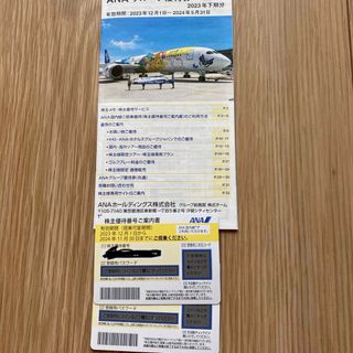 エーエヌエー(ゼンニッポンクウユ)(ANA(全日本空輸))のANA 株主優待券2枚と割引券(航空券)