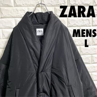 ザラ(ZARA)の美品　ZARA ザラ　中綿ジャケット　ドルマン　メンズLサイズ(ブルゾン)