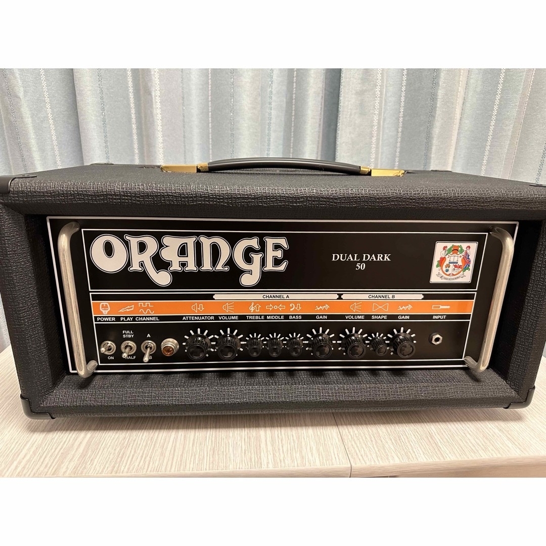 美品 ORANGE DUAL DARK 50 正規輸入品100V仕様 楽器のギター(ギターアンプ)の商品写真