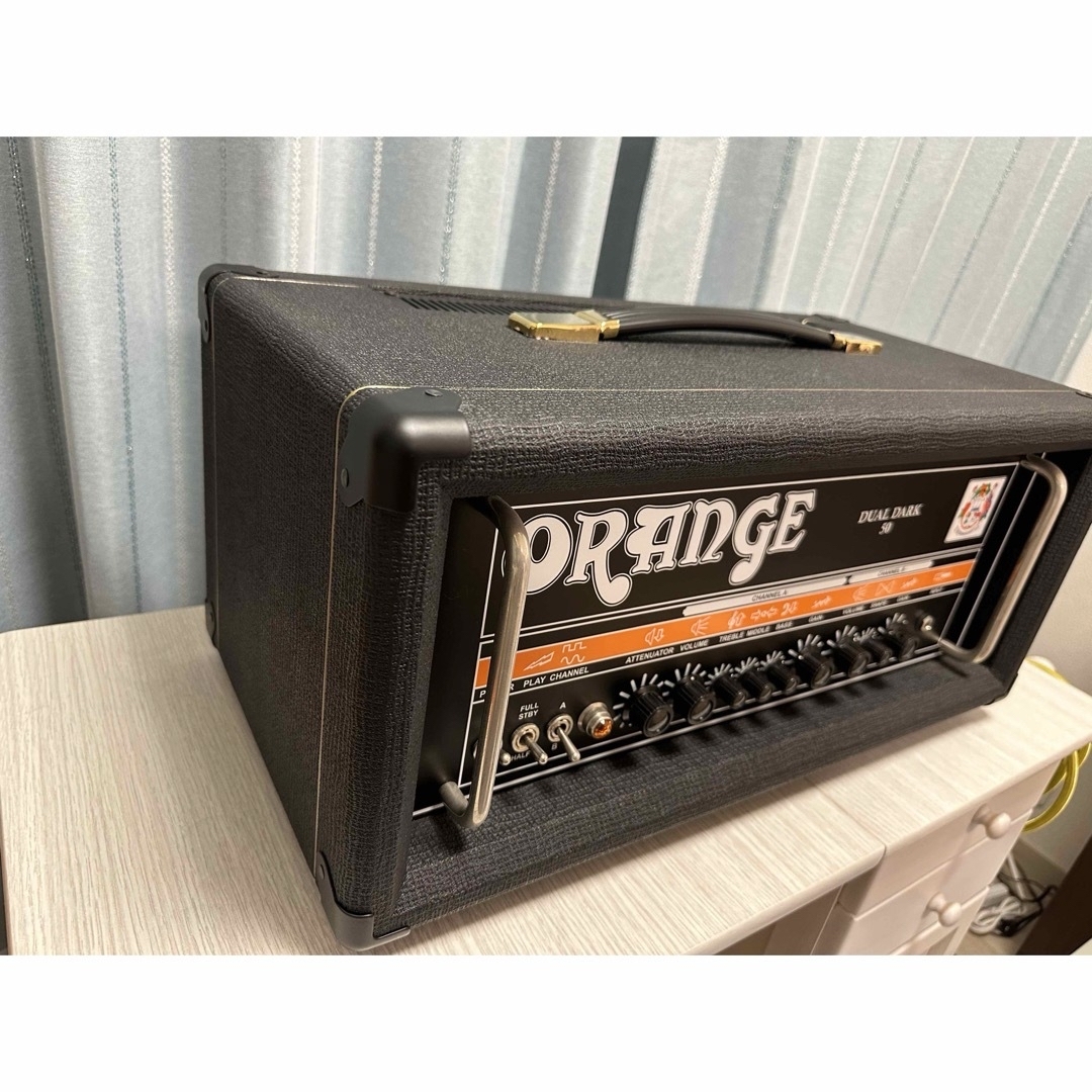 美品 ORANGE DUAL DARK 50 正規輸入品100V仕様 楽器のギター(ギターアンプ)の商品写真