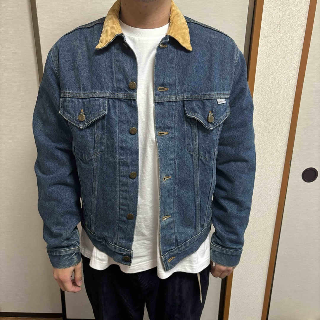 carhartt(カーハート)のcarhartt 100周年 80s アメカジ ヴィンテージ ビンテージ USA メンズのジャケット/アウター(Gジャン/デニムジャケット)の商品写真