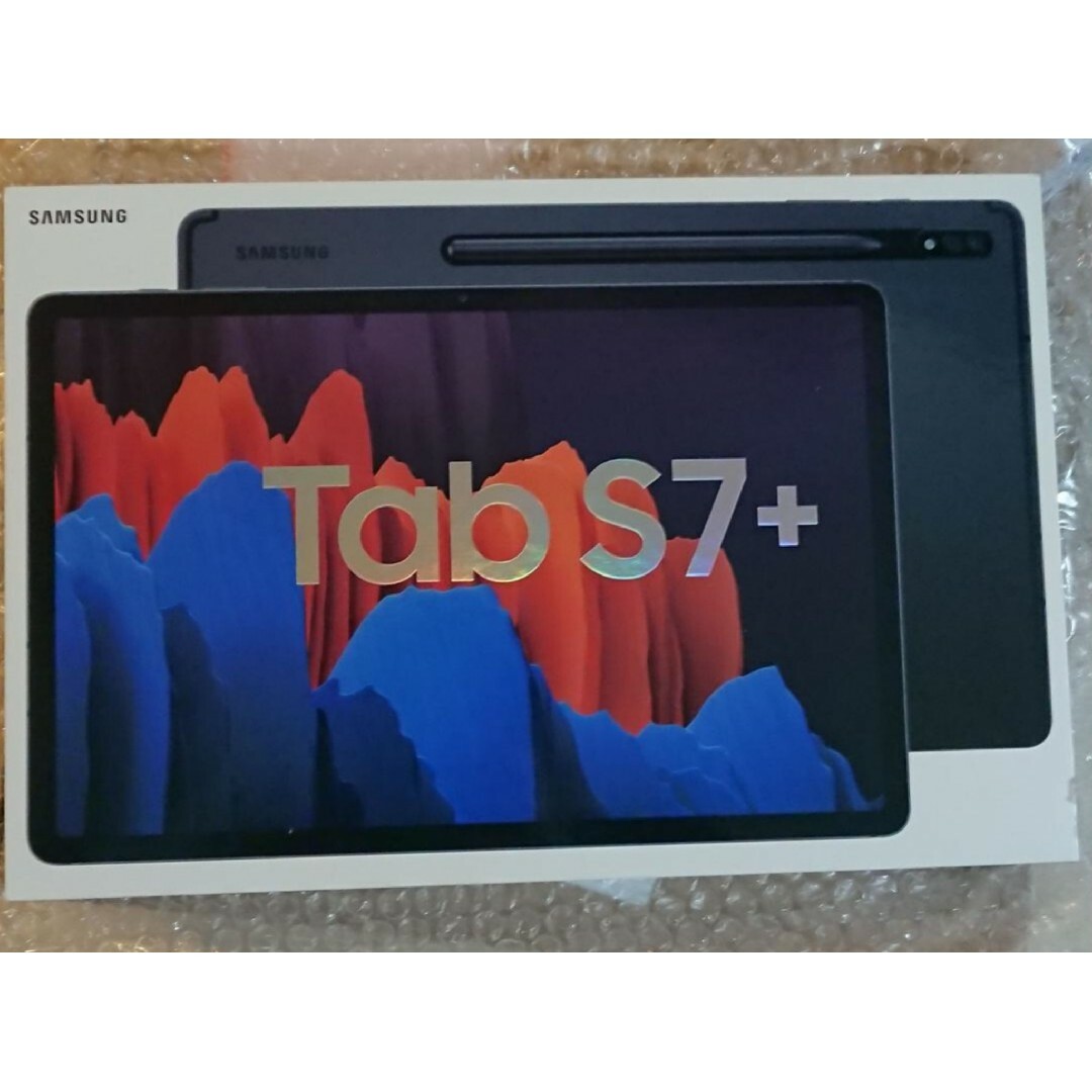 Galaxy　tab s7+  8GB RAM   256GB　付属品多数！！ スマホ/家電/カメラのPC/タブレット(タブレット)の商品写真