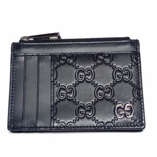 グッチ(Gucci)の美品 GUCCI グッチシマ 597560 カードケース コイン パスケース(コインケース/小銭入れ)