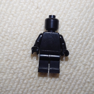 レゴ(Lego)のレゴ　ミニフィグ　黒　マネキン(その他)