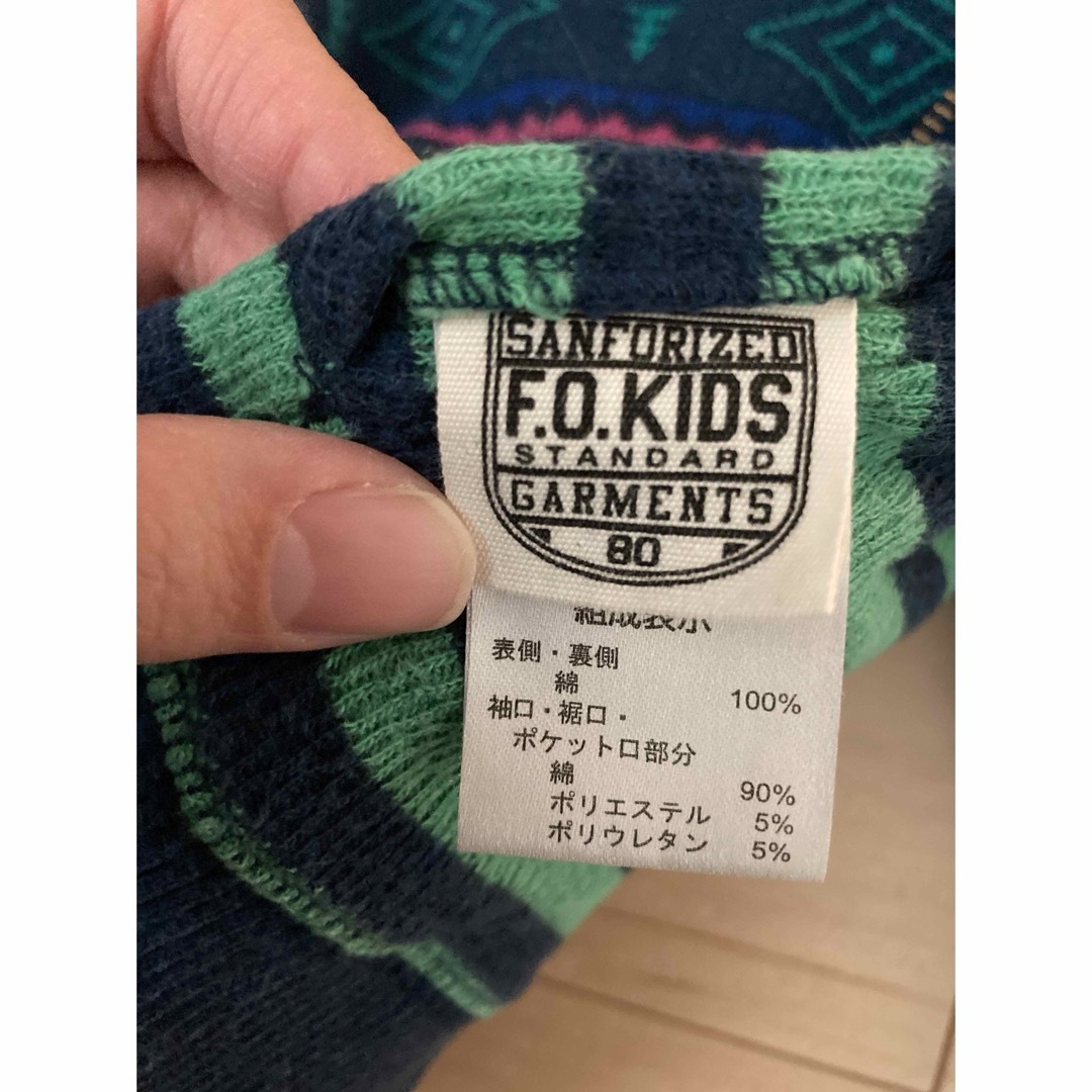 F.O.KIDS(エフオーキッズ)のF.O.KIDSアウター80 キッズ/ベビー/マタニティのベビー服(~85cm)(ジャケット/コート)の商品写真