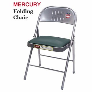 MERCURY フォールディングチェア ( オリーブ ) 椅子 折りたたみ椅子(折り畳みイス)