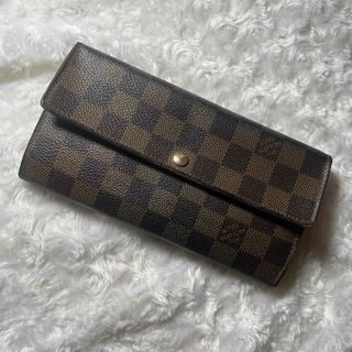 ルイヴィトン(LOUIS VUITTON)のLOUIS VUITTON ダミエ エベヌ ポルトフォイ(財布)