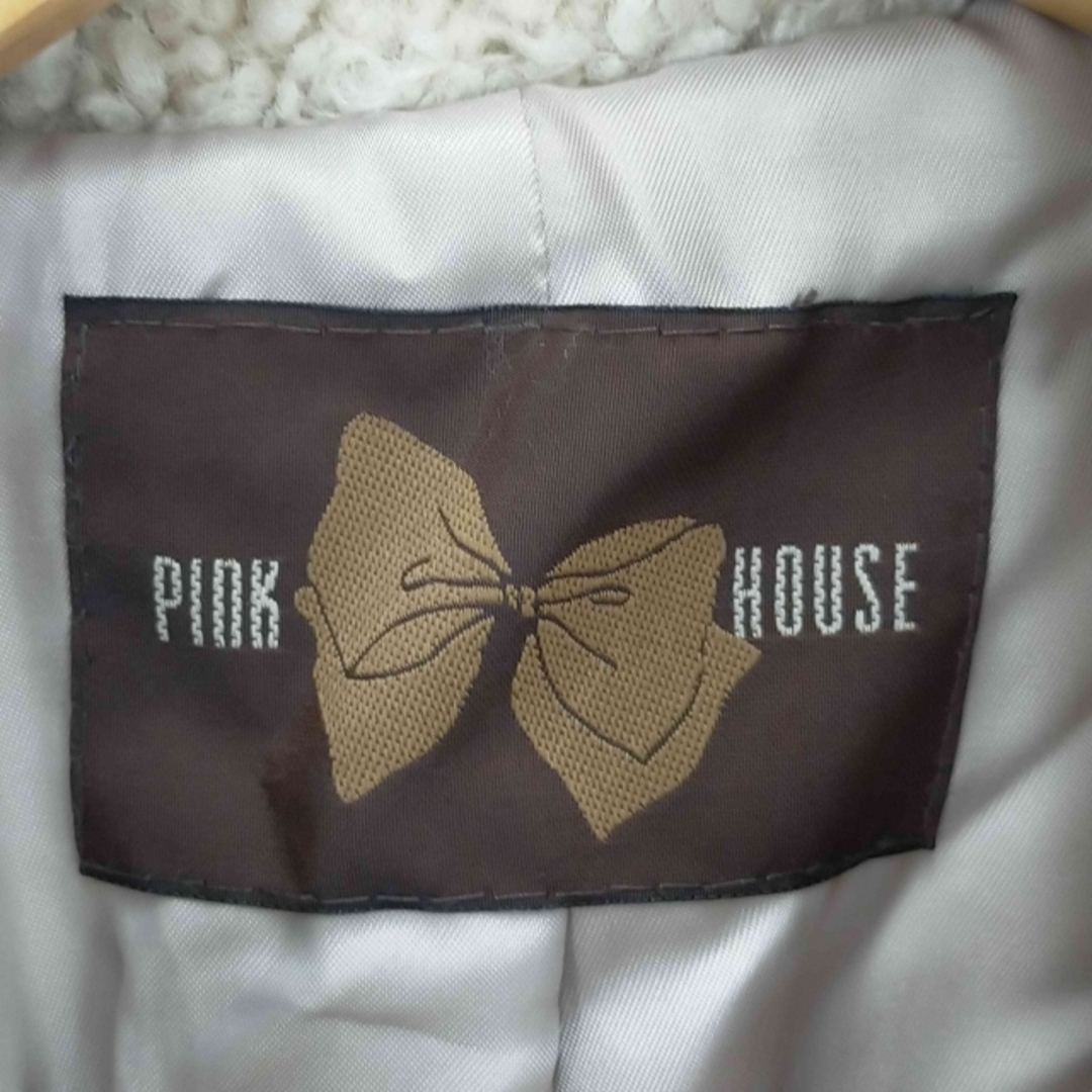PINK HOUSE(ピンクハウス)のPINK HOUSE(ピンクハウス) ウールライクボアコート レディース コート レディースのジャケット/アウター(その他)の商品写真