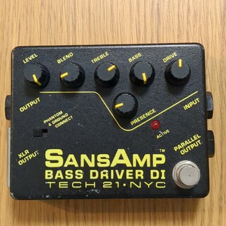 SANSAMP BASS DRIVER DI TECH21 NYC(ベースエフェクター)