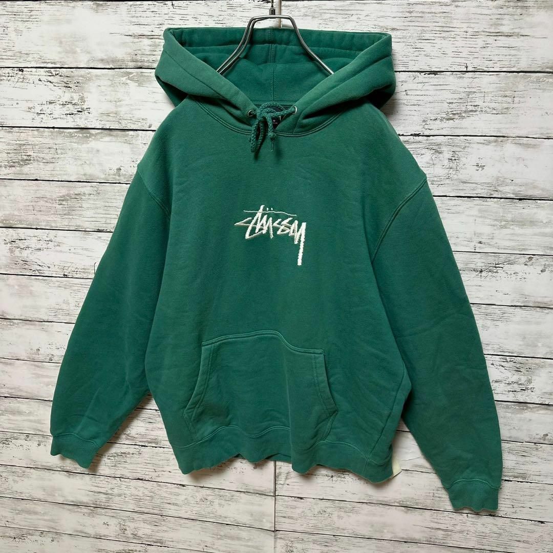 STUSSY - 1057【即完売モデル】ステューシー☆センター刺繍ロゴ