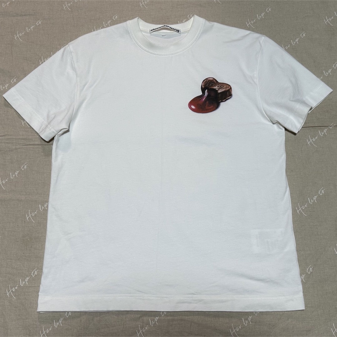 Tシャツ(半袖/袖なし)ALEXANDER WANG CHOCOLATE GRAPHIC Tシャツ