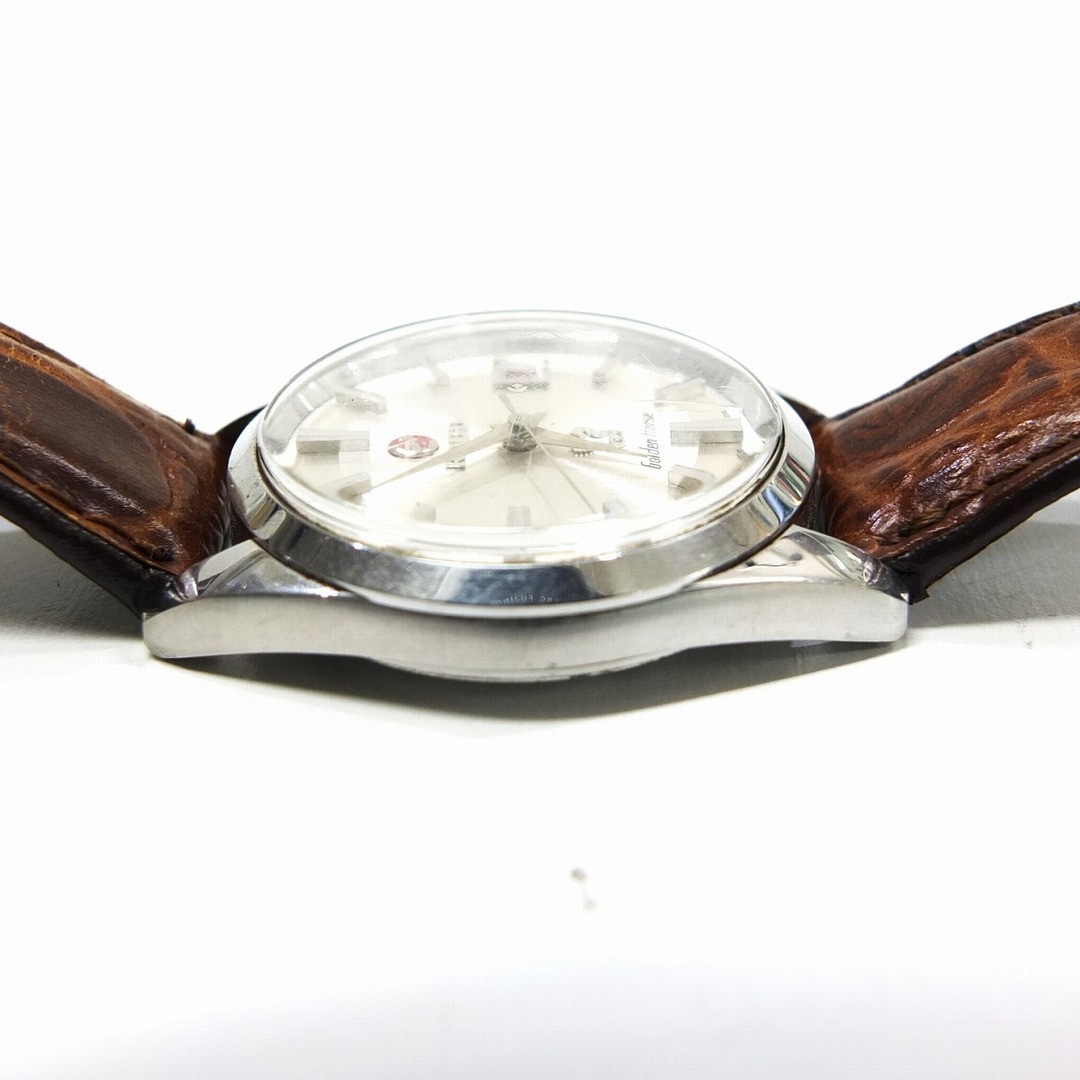 RADO(ラドー)のRADO ラドー ゴールデンホース 時計 Golden Horse 11675 自動巻き オートマ 赤デイト 社外ベルト【中古】JA-18190 メンズの時計(腕時計(アナログ))の商品写真