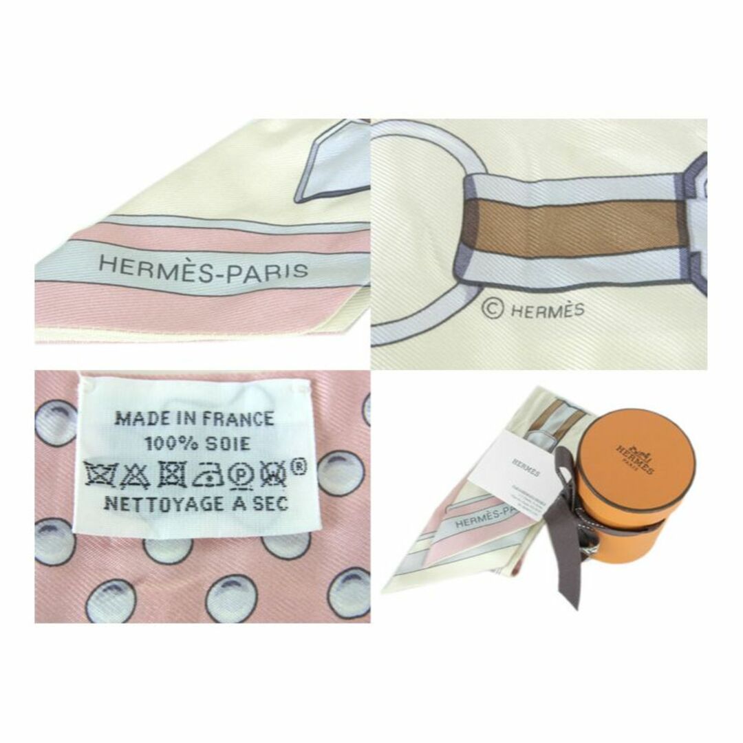 Hermes(エルメス)のエルメス HERMES ■ 【 TWILLY Grand Tralala 】 ツイリー グラン トゥラララ シルク スカーフ　n4255 メンズのファッション小物(バンダナ/スカーフ)の商品写真