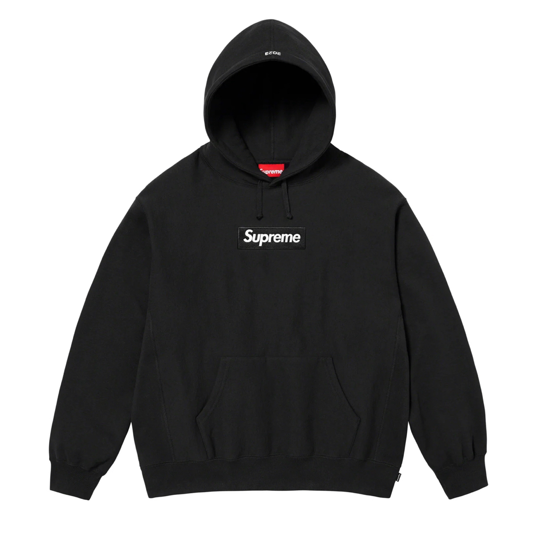Supreme box logo hooded sweatshirt Lトップス