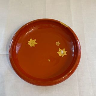 漆塗　茶道具　菓子鉢(漆芸)