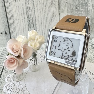 エプソン(EPSON)の【希少】Smart Canvas 腕時計 スヌーピー 65周年 デジタル(腕時計)