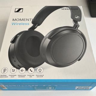 ゼンハイザー(SENNHEISER)のSennheiser MOMENTUM 4 Wireless Black(ヘッドフォン/イヤフォン)