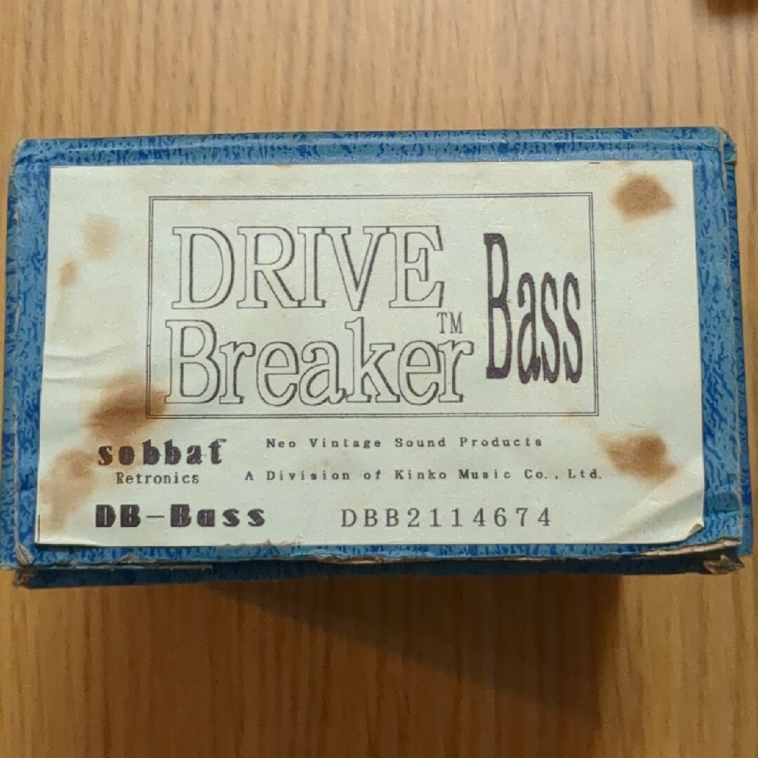 sobbat Bass DRIVE BREAKER 楽器のベース(ベースエフェクター)の商品写真