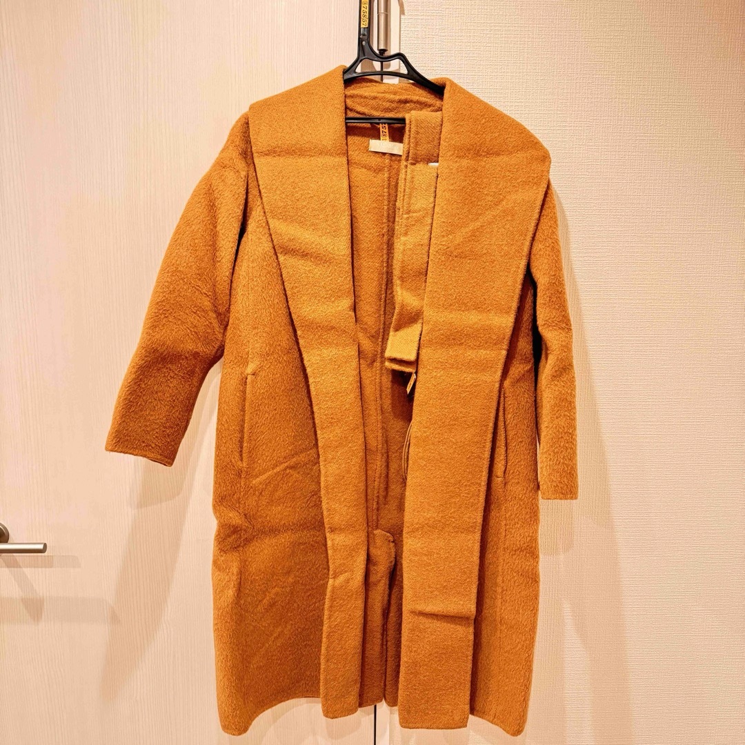 S Max Mara - 【使用品】'S MaxMara コート 34 キャメルの通販 S Max Mara - 【使用品】'S MaxMara コート 34 キャメルの通販