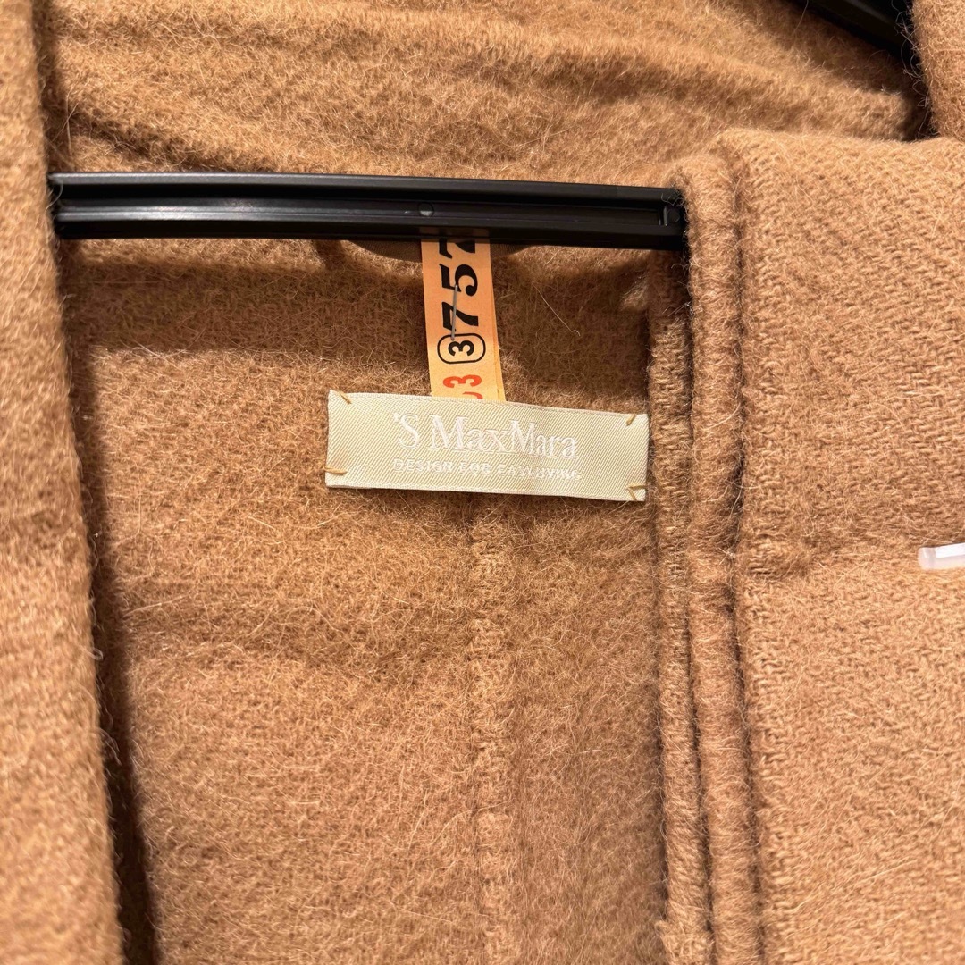 S Max Mara - 【使用品】'S MaxMara コート 34 キャメルの通販 S Max Mara - 【使用品】'S MaxMara コート 34 キャメルの通販