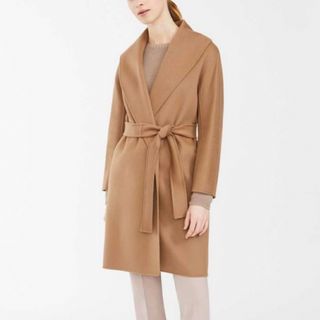S Max Mara - 【使用品】'S MaxMara コート 34 キャメルの通販 S Max Mara - 【使用品】'S MaxMara コート 34 キャメルの通販