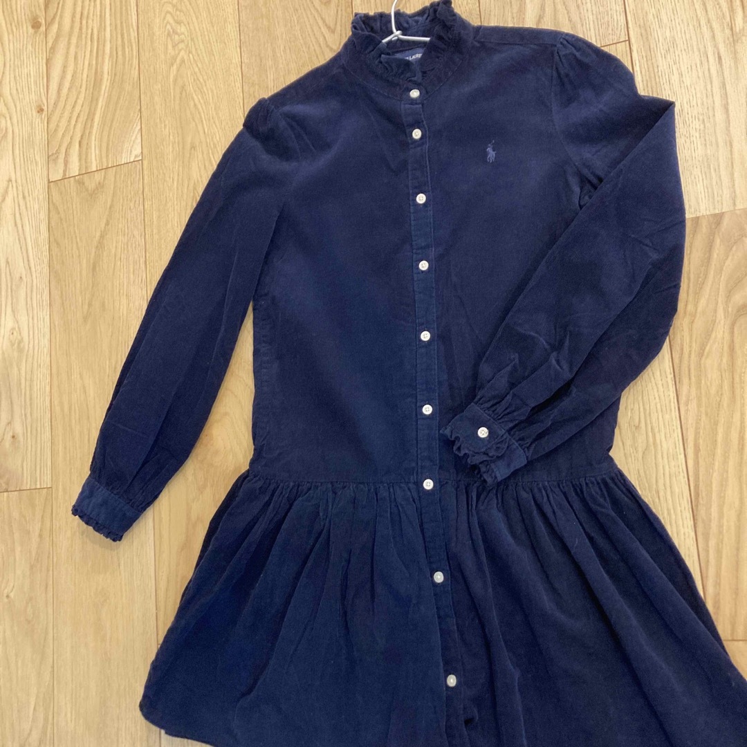 Ralph Lauren(ラルフローレン)のラルフローレン　コーデュロイ　ワンピース　150 センチ キッズ/ベビー/マタニティのキッズ服女の子用(90cm~)(ワンピース)の商品写真