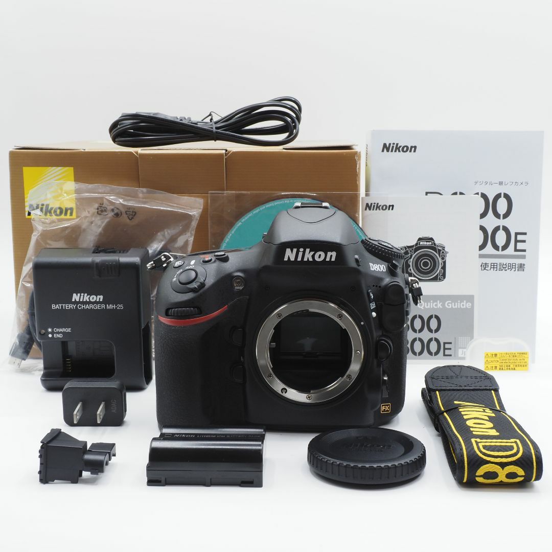 ★ショット数わずか989回・新品級★Nikon デジタル一眼レフカメラ D8001675