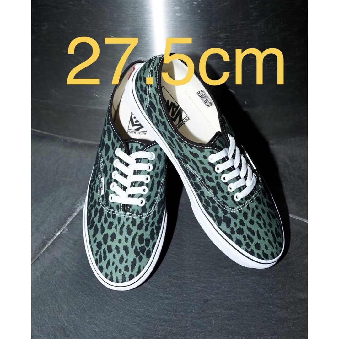 27.5cm wackomaria vans V44 AUTHENTIC 緑 | フリマアプリ ラクマ