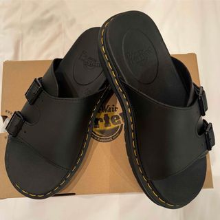 Dr.Martens - Dr.Martens BLACK DAXサンダル