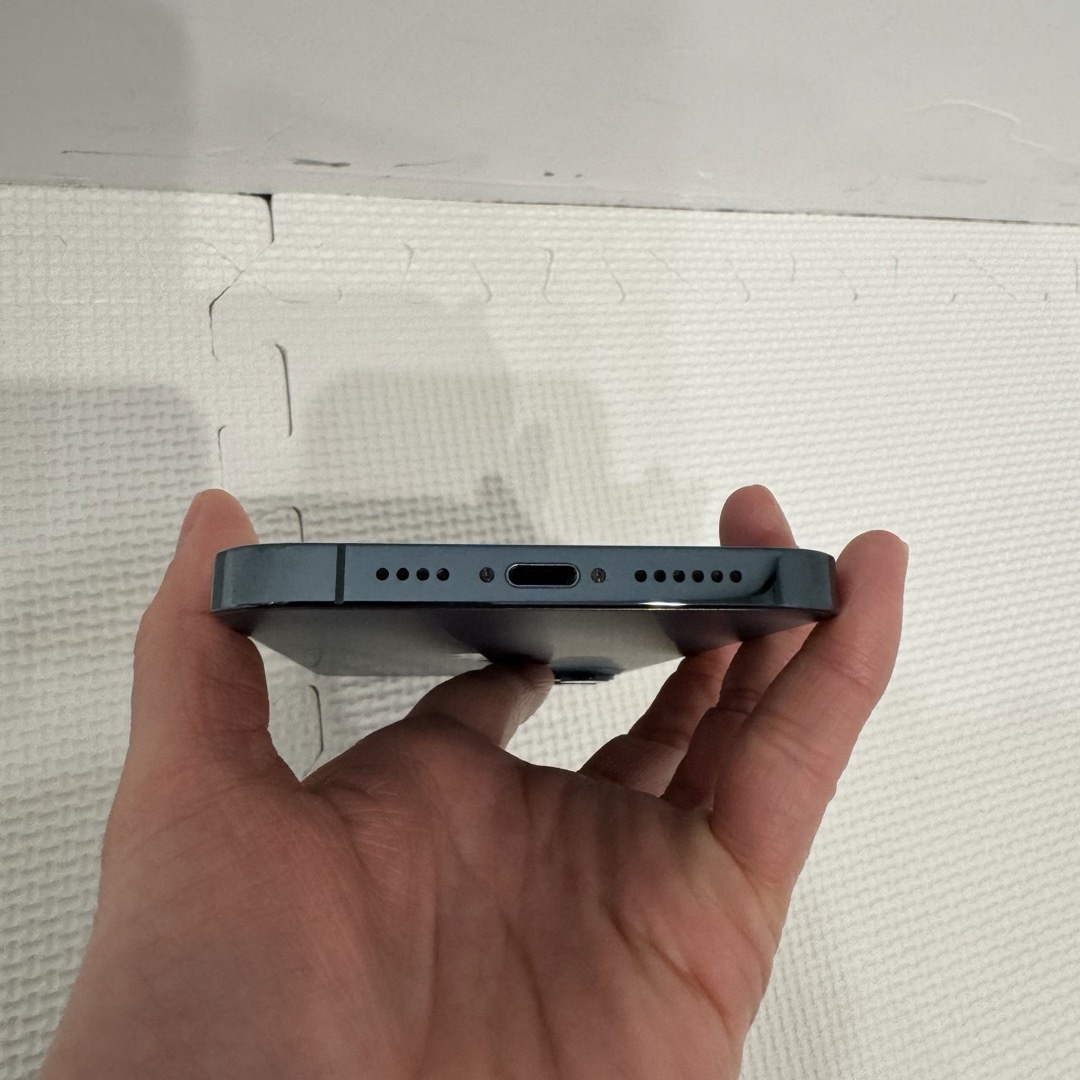 美品】iPhone12 Pro Max パシフィックブルー 128GB 美品】iPhone12 Pro Max パシフィックブルー 128GB
