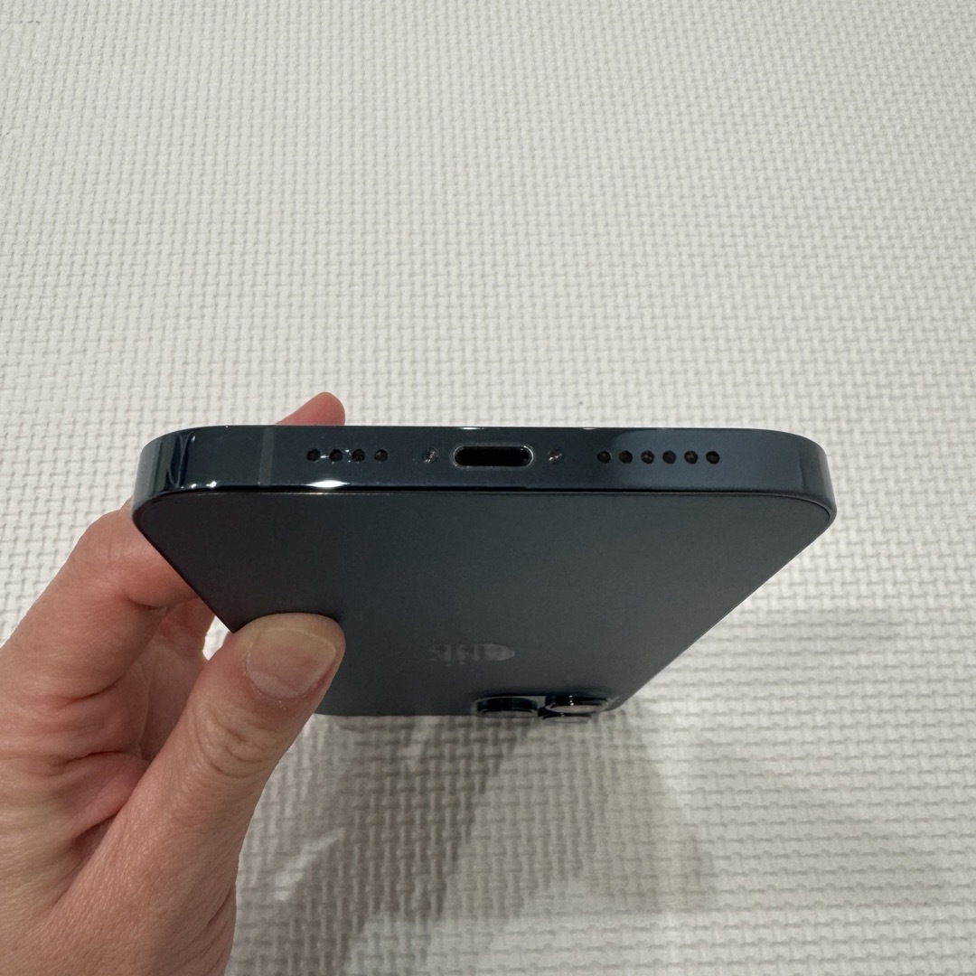 美品】iPhone12 Pro Max パシフィックブルー 128GB 美品】iPhone12 Pro Max パシフィックブルー 128GB