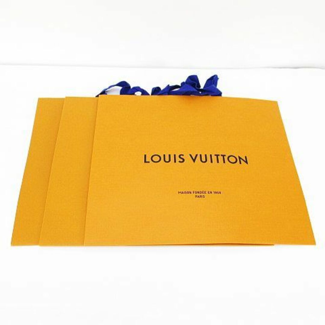 LOUIS VUITTON - ルイヴィトン 紙袋 3枚セット ショッパー オレンジ